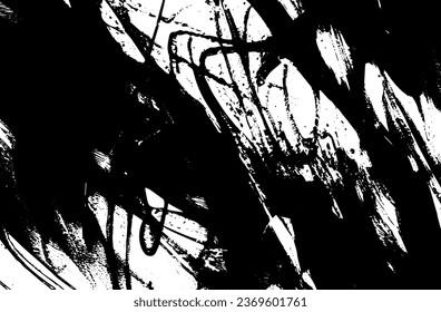 Scratched texture vector of urban background in Grunge style. A layer of dust creates a grainy rough effect. Problematic background Vector illustration