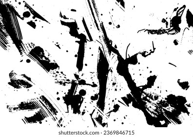 Scratched texture vector of urban background in Grunge style. A layer of dust creates a grainy rough effect. Problematic background Vector illustration