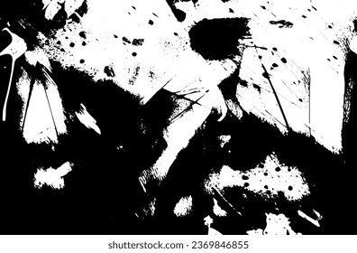 Scratched texture vector of urban background in Grunge style. A layer of dust creates a grainy rough effect. Problematic background Vector illustration