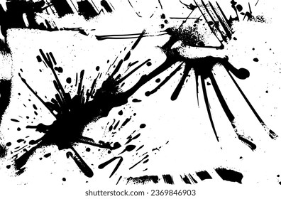Geschätzte Texturvektor auf urbanem Hintergrund im Grunge-Stil. Eine Staubschicht erzeugt einen grauen rauen Effekt. problematischer Hintergrund, Vektorgrafik