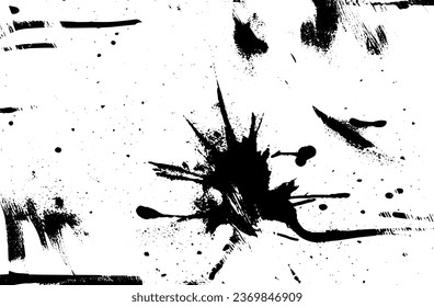 Scratched texture vector of urban background in Grunge style. A layer of dust creates a grainy rough effect. Problematic background Vector illustration