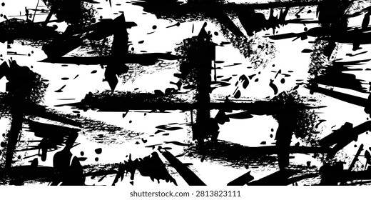 Scratched texture vector of urban background in Grunge style. A layer of dust creates a grainy rough effect. Problematic background Vector illustration