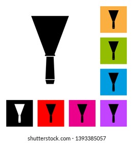 Scratcher Icon With Different Color Background