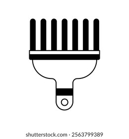 scratcher icon with white background vector stock illustration