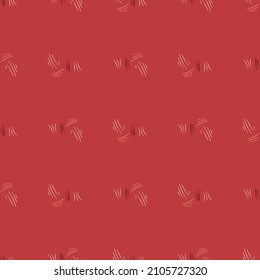 Scratches seamless pattern. Grunge texture. Old design. Repeated texture in doodle style for fabric, wrapping paper, wallpaper, tissue. Vector illustration.