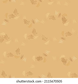 Scratches nahtloses Muster. Grunge Textur. Altes Design. Wiederholte Textur im Doodle-Stil für Stoff, Wickelpapier, Tapete, Gewebe. Vektorgrafik.