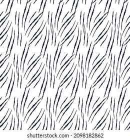 Scratches of seamless pattern. Hand drawn horror background . Repeated texture in doodle style for fabric, wrapping paper, wallpaper, tissue. Vector illustration.