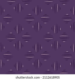 Scratches of seamless pattern. Hand drawn horror background. Repeated texture in doodle style for fabric, wrapping paper, wallpaper, tissue. Vector illustration.