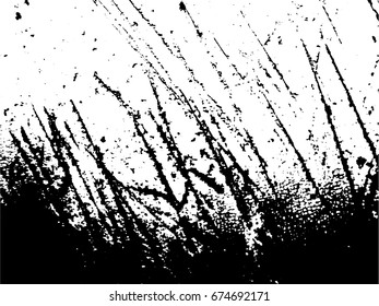 Scratches. Vector scratched texture on white background. vector