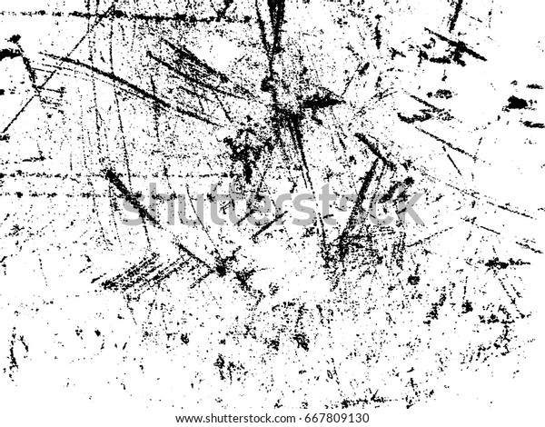 Scratches Vector Scratched Texture On White Stock Vector (Royalty Free ...