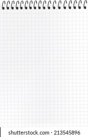 scratchpad square paper isolated on white vector illustration