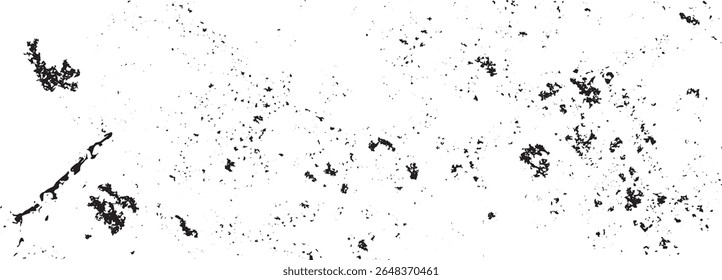 Scratchy, grunge texture background. Minimal distress, noise vector pattern, abstract black speckle mock up, grunge dot scratch frame