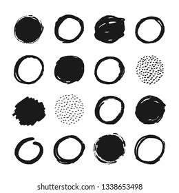 Scratchy textures design elements