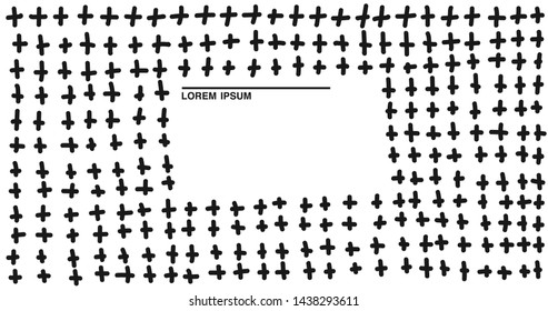 Scrawl background, vector illustration design.
