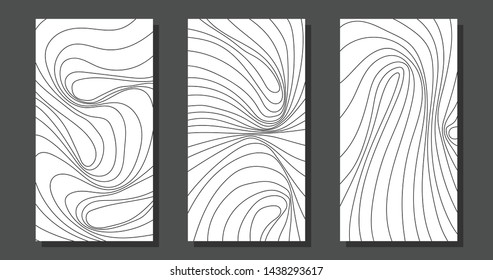 Scrawl background's set, vector illustration design.