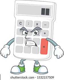Scream cartoon calculator 