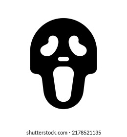 Scream Icon Vector Symbol Design Illustration