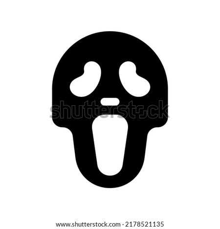 Scream Icon Vector Symbol Design Illustration