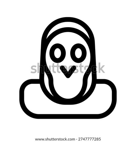 Scream Icon Vector Symbol Design Illustration