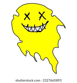 Scream Smile Patch V83 Patch Streetwear, Urban, Luxury, Modern Design Patch Commercial Use