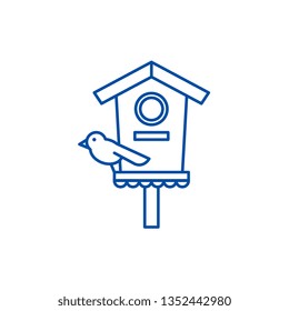 Screamer line icon concept. Screamer flat  vector symbol, sign, outline illustration.