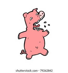 Schreiblenkartoon