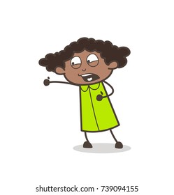 Screaming Young Girl Expression and Behavior