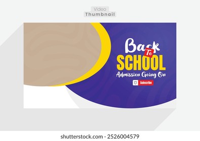 a screen with a back to school written on it