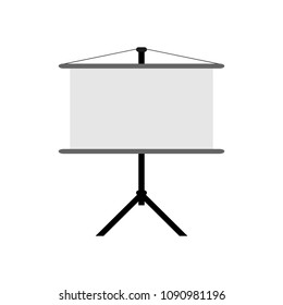 Screen Board Presentation Illustration