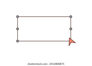 Screen Capture Interface Sticker Design