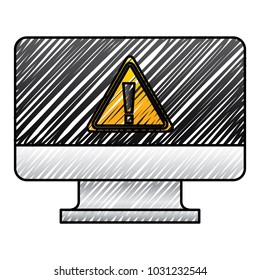 screen computer sign warning alert virus
