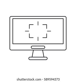 screen computer tag game thin line