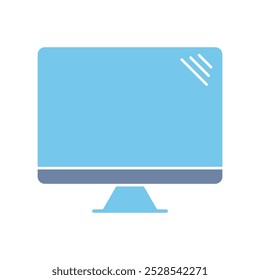 ícone da linha de conceito da tela. Ilustração de elemento simples. design de símbolo de contorno de conceito de tela.