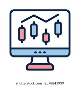 Screen displaying data analytics or performance metrics