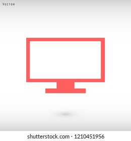 screen error vector icon 10 eps