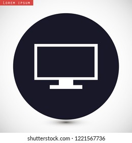 screen error vector icon 10 eps