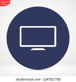screen error vector icon 10 eps