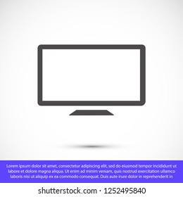 screen error vector icon 10 eps