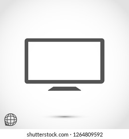 screen error vector icon 10 eps