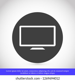 screen error vector icon 10 eps