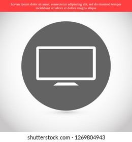 screen error vector icon 10 eps