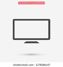 screen error vector icon 10 eps