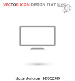 screen error vector icon 10 eps , Lorem ipsum Flat design