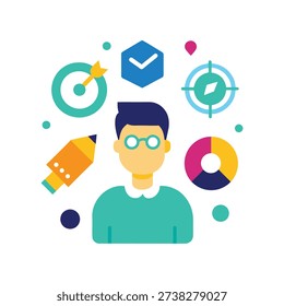 Screen free study illustration showing balanced remote learning approach