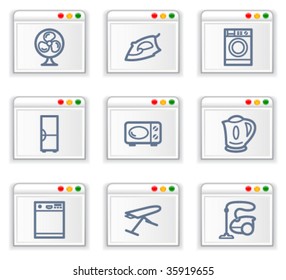 Screen with icon 18