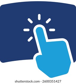Screen Icon Element For Design