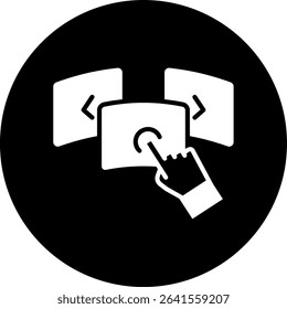 Screen Icon Element For Design