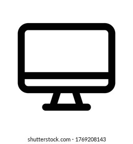 Diseño de la plantilla de logotipos de iconos de pantalla