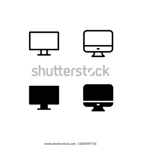Screen Icon Logo Vector\
Symbol