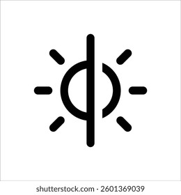 A screen icon representing display settings and layout.